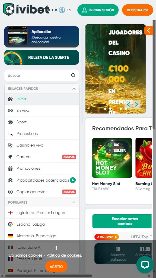 Ivibet, casa de apuestas que no bloquea a los ganadores desde hace a&ntilde;os